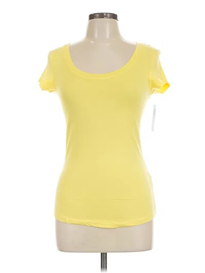 Pre-owned Aveto Short Sleeve T-shirt In Yellow