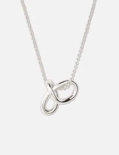 Avgvst Small Mathematical Knot On A Chain In Metallic