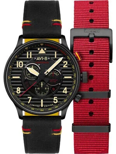 Pre-owned Avi-8 Av-4109-01 Flyboy Spirit Of Tuskegee Limited