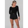 Avi Bounce-it Pickleball Long Sleeve In Black Beauty