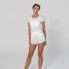 Avi Bounce-it  Short Sleeve In Club White