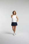 Avi Clubhouse Pickleball Polo In White Lotus