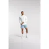 Avi Performance Pickleball Long Sleeve In White Lotus