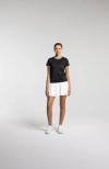 Avi Rally Pickleball Short Sleeve In Black Beauty