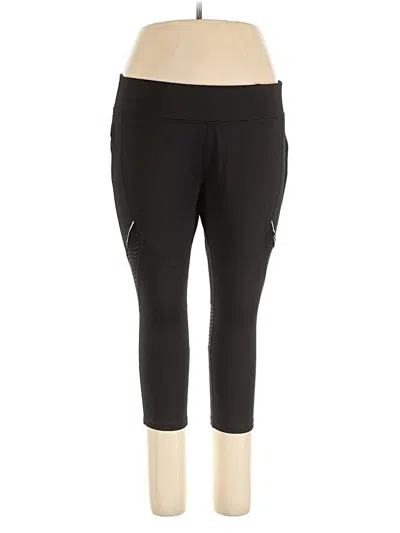 Pre-owned Avia Active Pants In Black