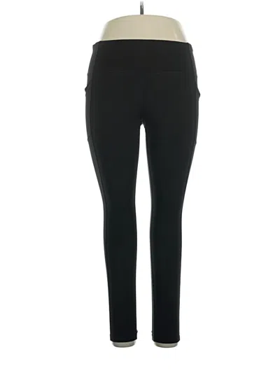 Pre-owned Avia Active Pants In Black