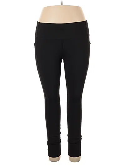 Pre-owned Avia Active Pants In Black