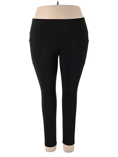 Pre-owned Avia Active Pants In Black