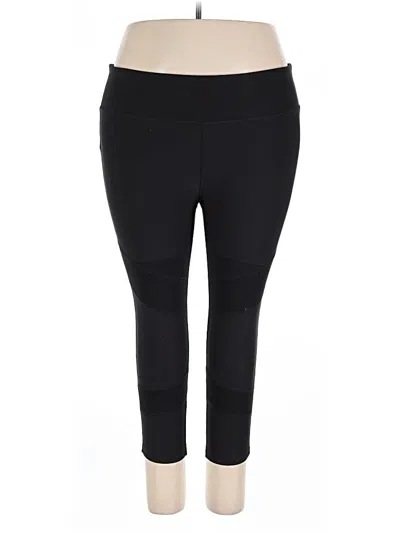 Pre-owned Avia Active Pants In Black
