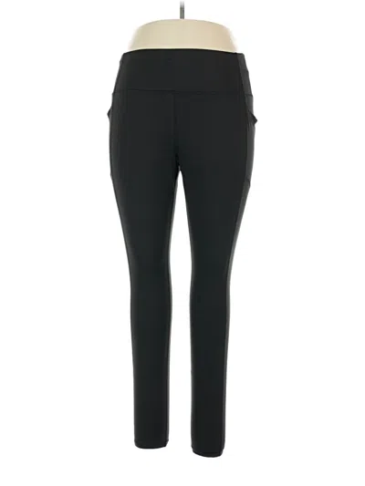 Pre-owned Avia Active Pants In Black