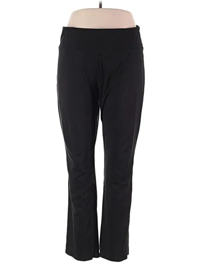 Pre-owned Avia Active Pants In Black