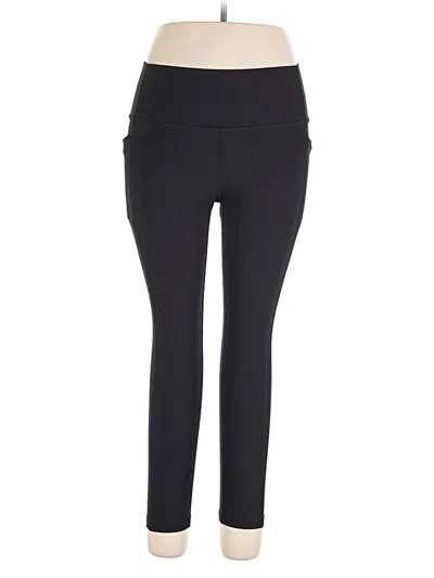 Pre-owned Avia Active Pants In Black
