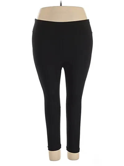Pre-owned Avia Active Pants In Black