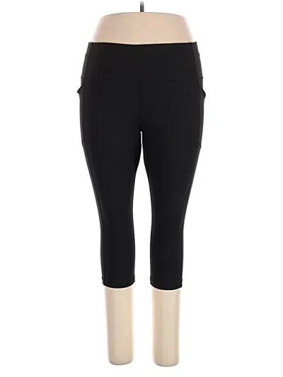Pre-owned Avia Active Pants In Black