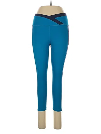 Pre-owned Avia Active Pants In Blue