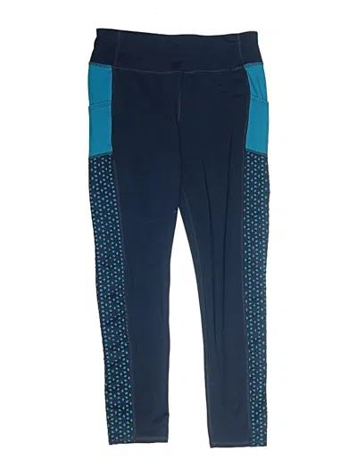 Pre-owned Avia Kids' Active Pants In Blue