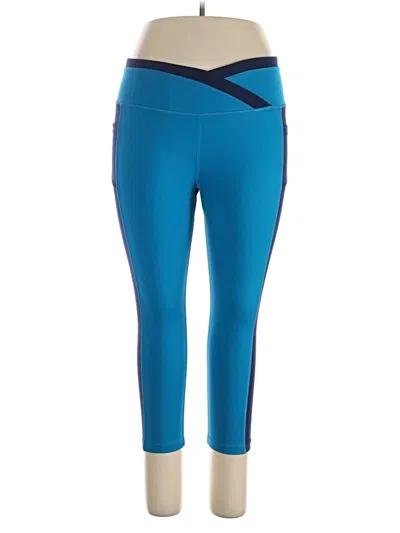 Pre-owned Avia Active Pants In Blue