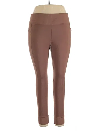 Pre-owned Avia Active Pants In Brown