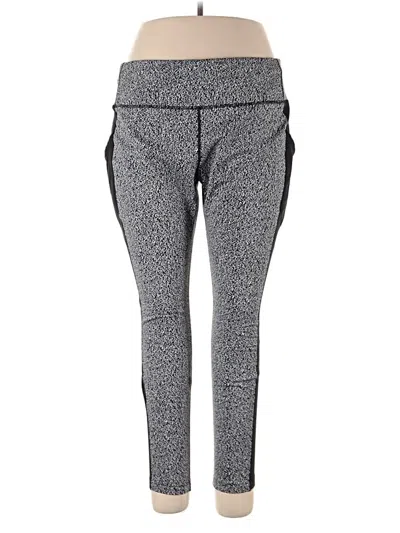 Pre-owned Avia Active Pants In Gray