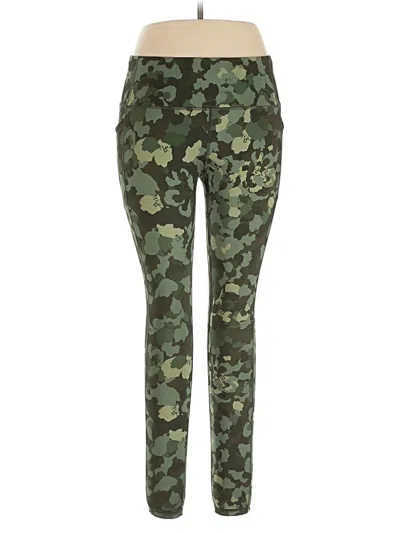 Pre-owned Avia Active Pants In Green