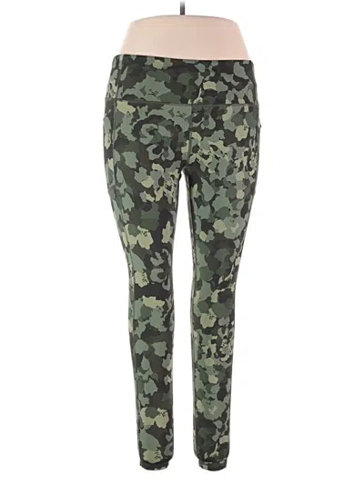 Pre-owned Avia Active Pants In Green