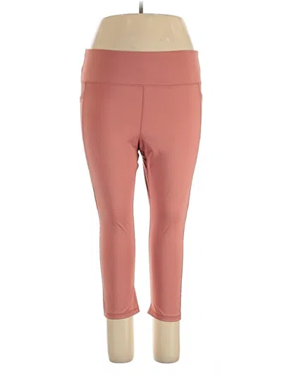 Pre-owned Avia Active Pants In Pink
