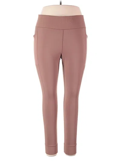 Pre-owned Avia Active Pants In Pink