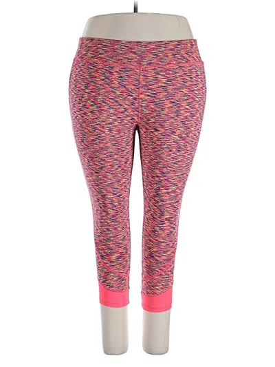 Pre-owned Avia Active Pants In Pink