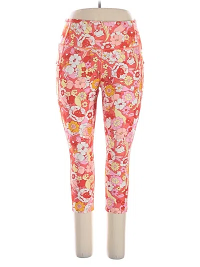 Pre-owned Avia Active Pants In Pink