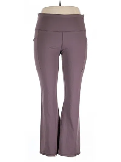 Pre-owned Avia Active Pants In Purple