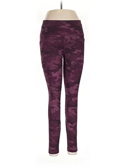 Pre-owned Avia Active Pants In Purple