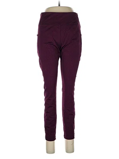 Pre-owned Avia Active Pants In Purple