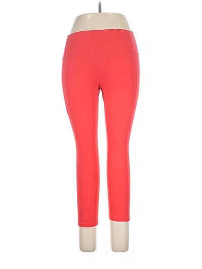 Pre-owned Avia Active Pants In Red