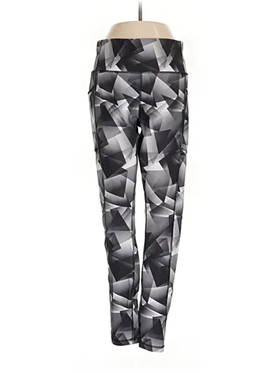 Pre-owned Avia Active Pants In Silver