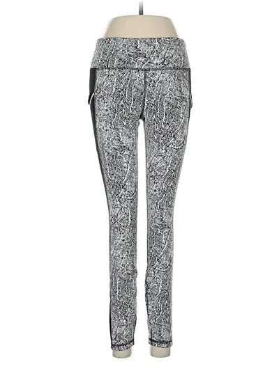 Pre-owned Avia Active Pants In Silver