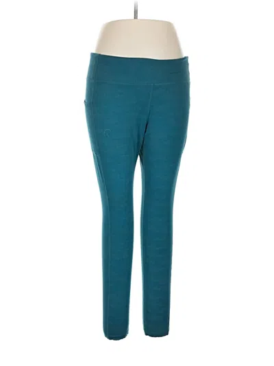 Pre-owned Avia Active Pants In Teal