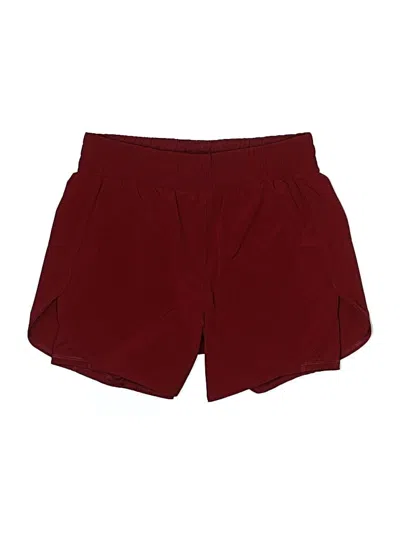 Pre-owned Avia Athletic Shorts In Burgundy
