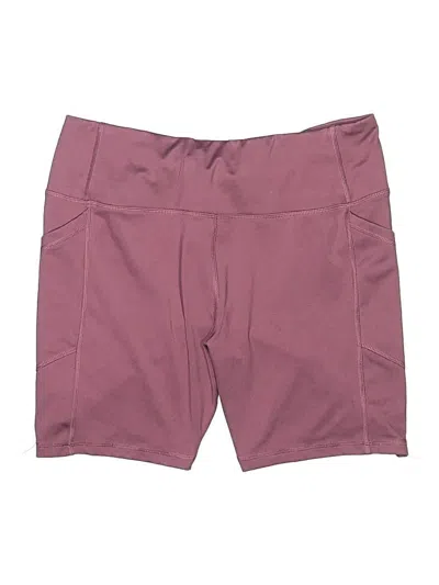 Pre-owned Avia Athletic Shorts In Burgundy