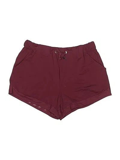 Pre-owned Avia Athletic Shorts In Burgundy
