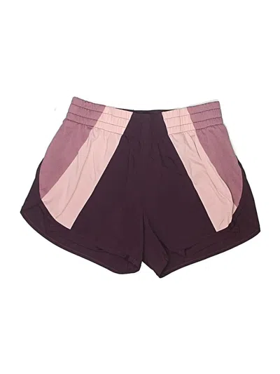 Pre-owned Avia Athletic Shorts In Burgundy