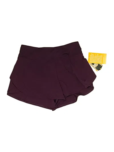 Avia Athletic Shorts In Burgundy
