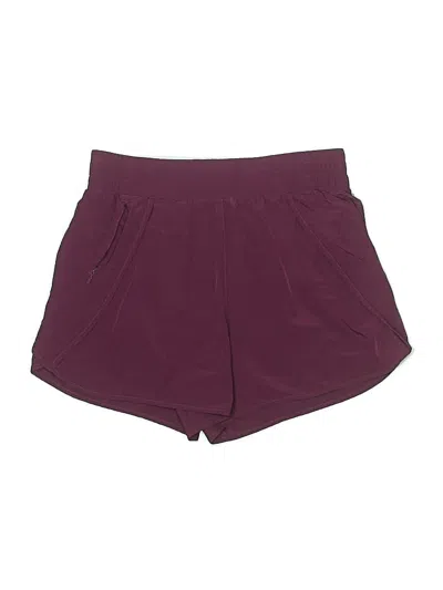 Pre-owned Avia Athletic Shorts In Burgundy