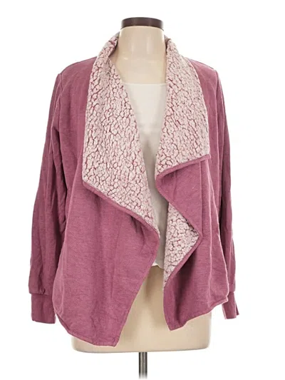 Pre-owned Avia Cardigan Sweater In Pink