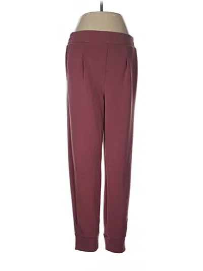 Pre-owned Avia Casual Pants In Burgundy