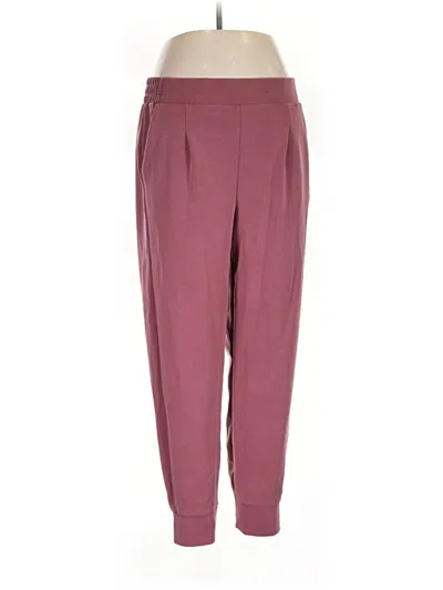 Pre-owned Avia Casual Pants In Burgundy