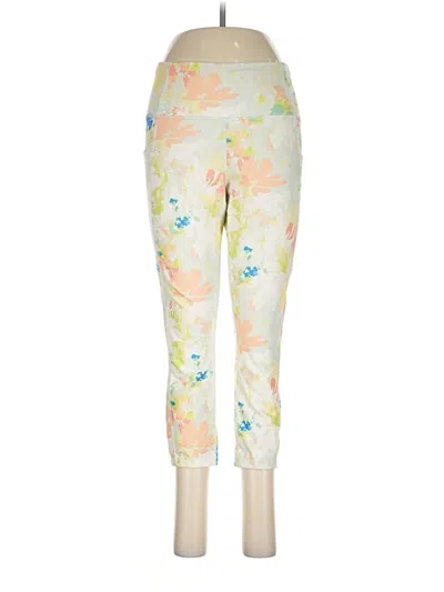 Pre-owned Avia Casual Pants In Yellow