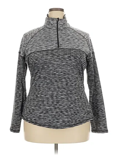 Pre-owned Avia Fleece Jacket In Gray