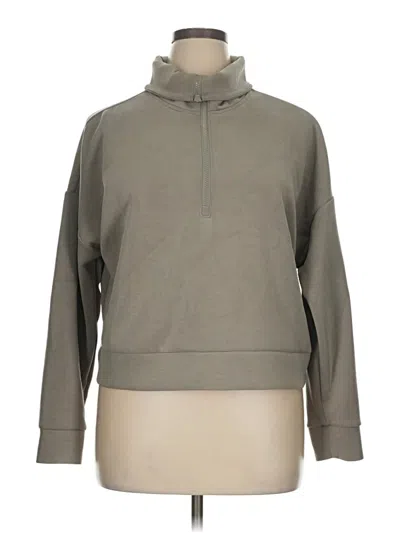 Pre-owned Avia Fleece Jacket In Gray