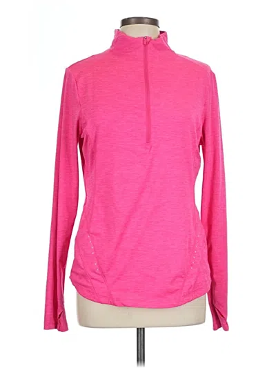 Pre-owned Avia Fleece Jacket In Pink