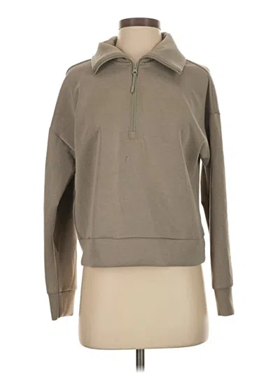 Pre-owned Avia Fleece Jacket In Tan